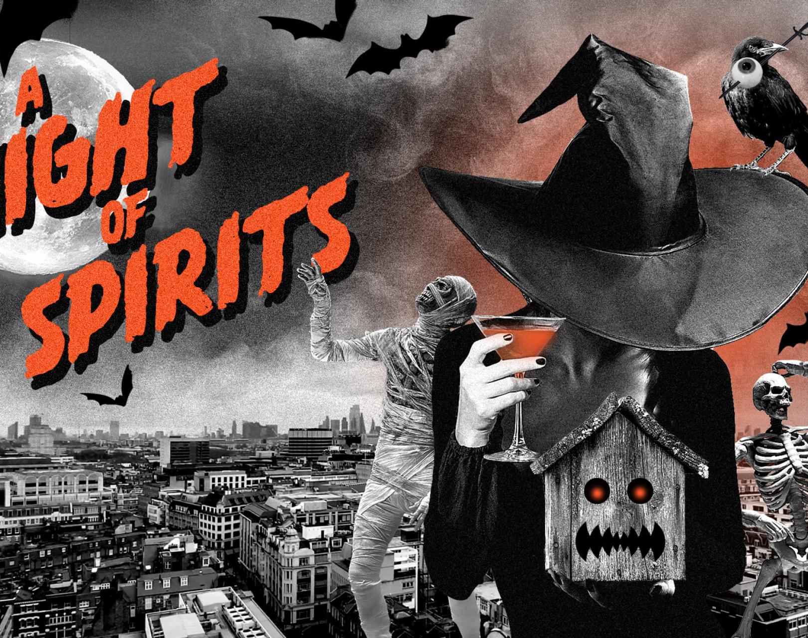 Night of Spirits - 1TP Flier Halloween 2024