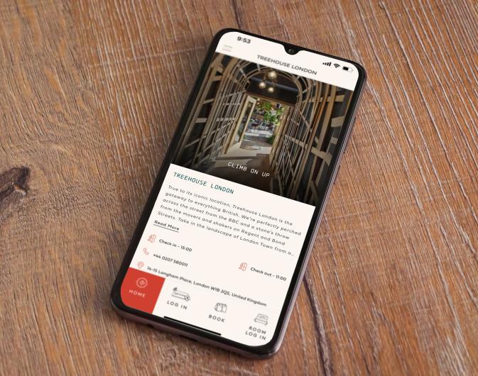 Treehouse Hotels Mobile App
