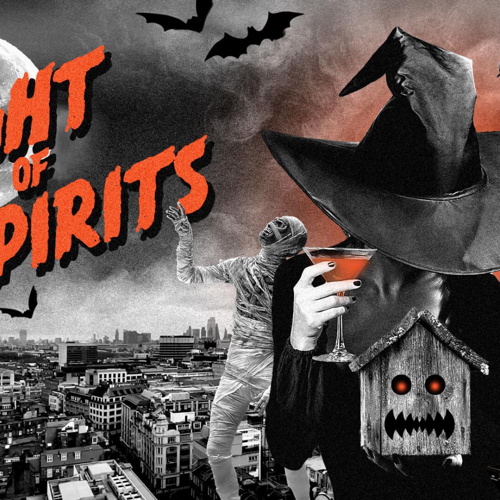 Night of Spirits - 1TP Flier Halloween 2024