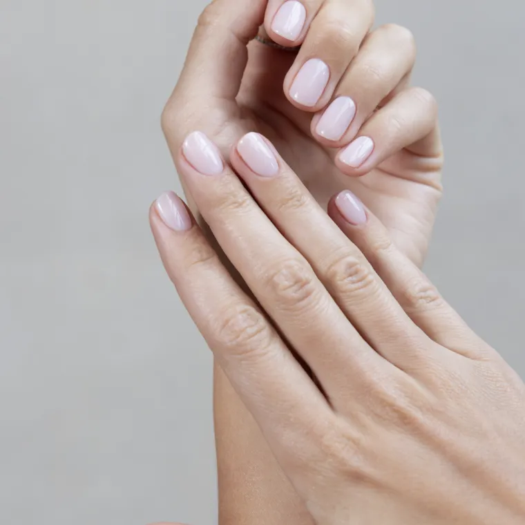 woman showcasing her manicure