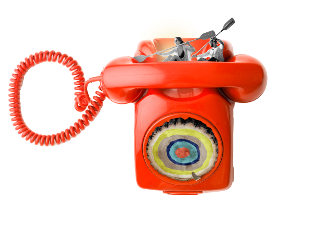 Red telephone